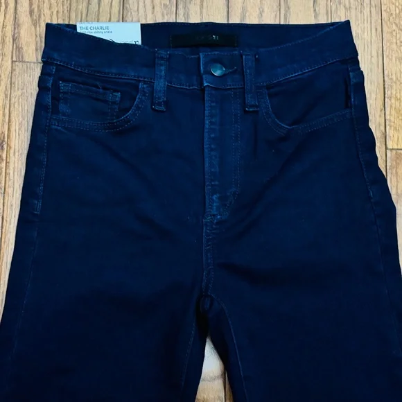 NWT - Joe's Jeans (Size 25) "The Charlie" High Rise Skinny Ankle - Dark Wash - Picture 2 of 8